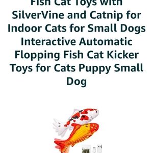 Interactive Flopping Fish Cat Toys